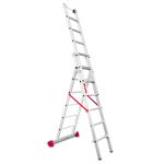 Escalera Extensible Triple Faraone EN1506 n° peldaños 6 - Imagen 3