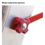 Escalera Extensible Doble Faraone EN1417 n° peldaños 17 - Imagen 7