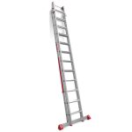 Escalera Extensible Doble Faraone EN1412 n° peldaños 12 - Imagen 3