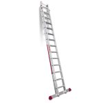 Escalera Extensible Doble Faraone EN1414 n° peldaños 14 - Imagen 2