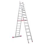 Escalera Extensible Doble Faraone EN1414 n° peldaños 14 - Imagen 3