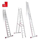 Escalera Extensible Doble Faraone EN1415 n° peldaños 15