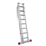 Escalera Extensible Triple Faraone EN1508 n° peldaños 8 - Imagen 3