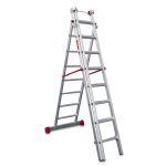 Escalera Extensible Triple Faraone EN1508 n° peldaños 8 - Imagen 2