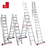 Escalera Extensible Triple Faraone EN1508 n° peldaños 8