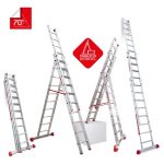 Escalera Extensible Triple Faraone EN1510 n° peldaños 10