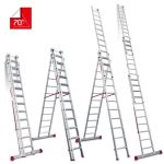 Escalera Extensible Triple Faraone EN1512 n° peldaños 12