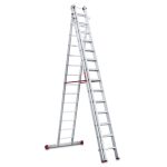 Escalera Extensible Triple Faraone EN1514 n° peldaños 14 - Imagen 4