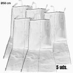 Bajante de escombros flexible Ø50 cm PACK 5 uds.