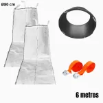 Bajante de escombros flexible Ø80 cm PACK de 6 metros