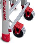 Escalera plegable con amplia plataforma PL-C4 Faraone n° peldaños 4 - Imagen 5