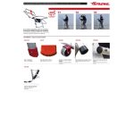 Escalera plegable con amplia plataforma PL-C4 Faraone n° peldaños 4 - Imagen 7