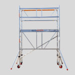 Andamio Plegable Aluminio 4.00 m de Altura de Trabajo con Estabilizadores Quickstab®