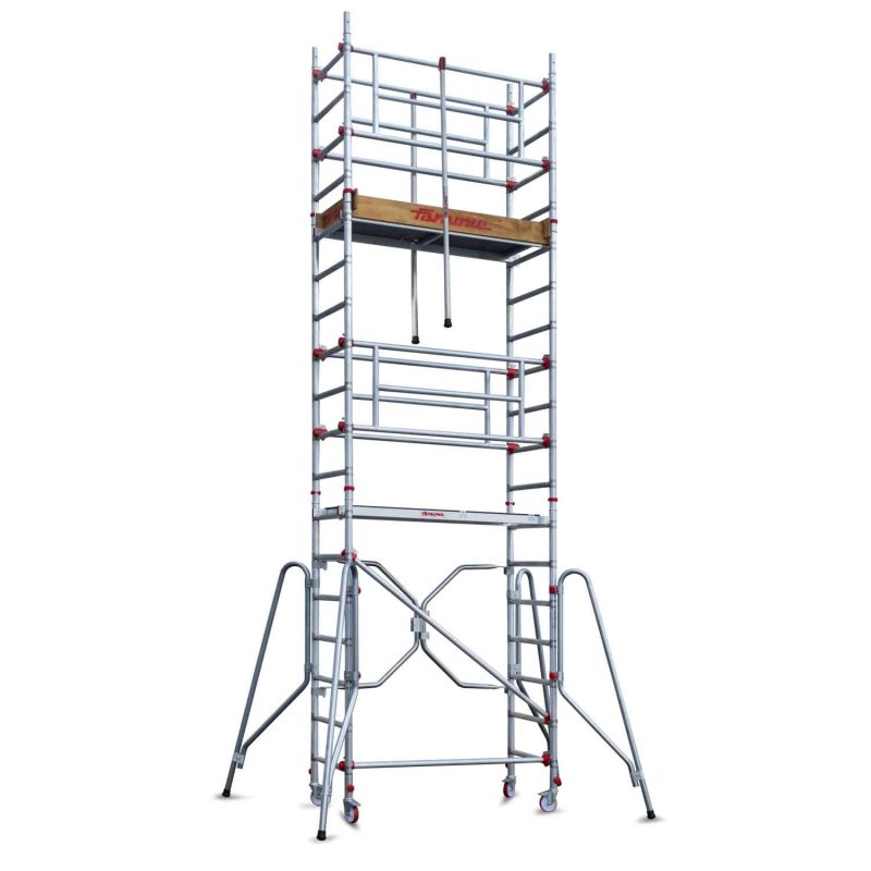 Andamio Aluminio Faraone RAPIDO 160, 75×160, Altura de Trabajo 4.00m.