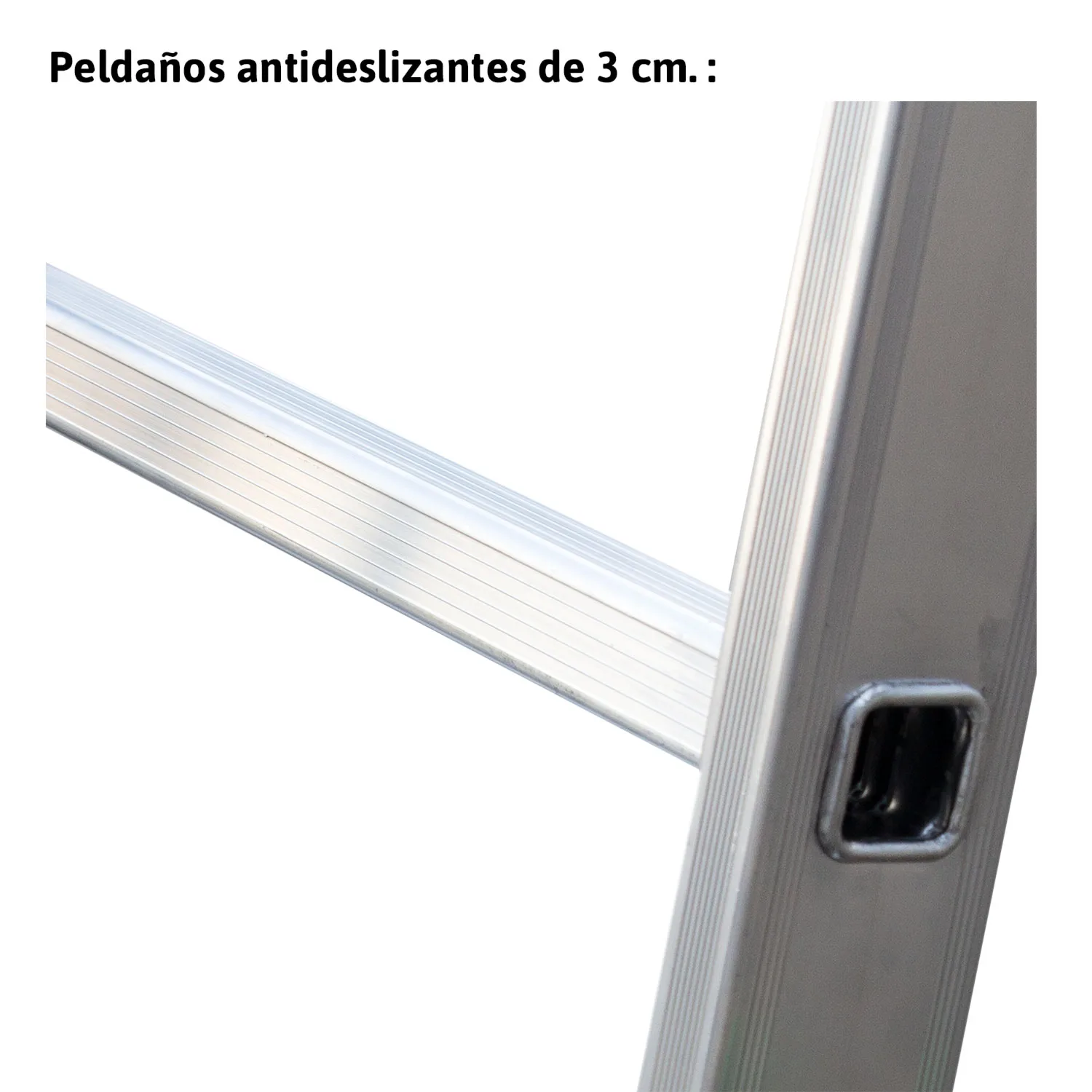 Escalera de apoyo de uso doméstico ES-SIMPLE19 n° peldaños 19 - Imagen 2