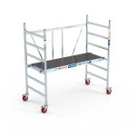 Andamio Plegable Aluminio 3.00 m de Altura de Trabajo 190x90. Plataforma sin Trampilla.