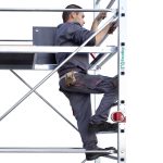 Mini Andamio de aluminio con sistema de plegado rápido / ES-PONTAL 3.00 m de Altura de Trabajo - Imagen 4