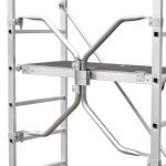 Mini Andamio de aluminio con sistema de plegado rápido / ES-PONTAL 3.00 m de Altura de Trabajo - Imagen 2