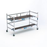 Andamio Plegable Aluminio 3.00 m de Altura de Trabajo 190x90. READY