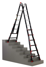 BigOne 4×6 – Escalera telescópica multifuncional para uso profesional - Imagen 9