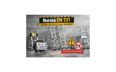 Escaleras con norma EN131