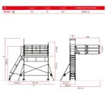 Escalera con Plataforma para Autobuses TSA-AB - Imagen 2