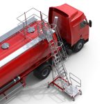 Escalera de Acceso a Camiones Cisterna
