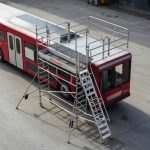 Escalera con Plataforma para Autobuses TSA-AB