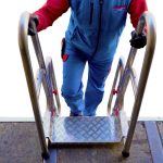 Escalera Plegable para Camión con Altura Regulable SCRT8 / 8+9 peldaños - Imagen 4