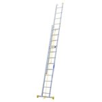 Escalera Extensible de Aluminio a Cuerda 2x12