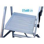 K-TELEX 60S Escalera Móvil con Plataforma n° peldaños 4 - Imagen 5