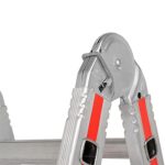 Escalera Telescópica de Aluminio 4x6 – Multifunción, Extensible y Tipo Tijera (6.26 mtr) - Imagen 5