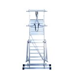 K-TELEX 60S Escalera Móvil con Plataforma n° peldaños 5