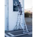 K-TELEX 45S Escalera Móvil con Plataforma n° peldaños 4 - Imagen 9