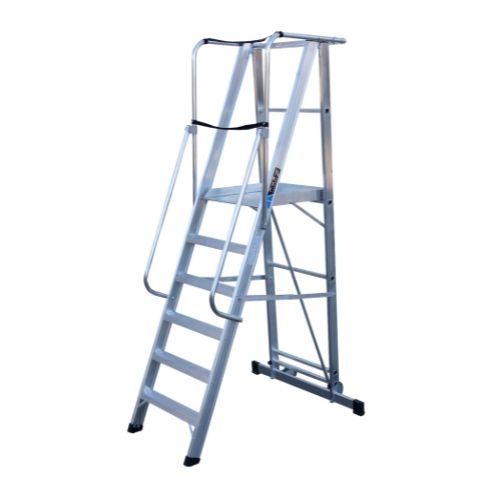 Escalera de Almacén KASTLE con Plataforma