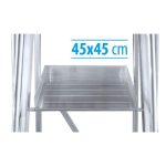 Escalera Móvil con Plataforma 2XL – 6 Peldaños, Plegable y Profesional - Imagen 3