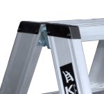 Escalera de Doble Acceso COMFORT 10+10 Peldaños | Aluminio Profesional EN 131 - Imagen 5