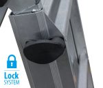 Escalera Telescópica Multifunción K2N de Aluminio 6+6 Peldaños - Imagen 7