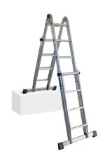 Escalera Telescópica Multifunción K2N de Aluminio 6+6 Peldaños - Imagen 4