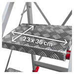 Taburete Profesional de Aluminio SGP de 3 Peldaños - Imagen 5