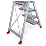 Taburete Profesional de Aluminio SGP de 3 Peldaños - Imagen 3