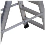 Escalera de Doble Acceso COMFORT 10+10 Peldaños | Aluminio Profesional EN 131 - Imagen 3