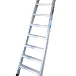 Escalera de Apoyo COMFORT de Aluminio – 17 Peldaños