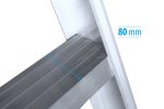 Escalera de Apoyo COMFORT de Aluminio – 18 Peldaños - Imagen 4