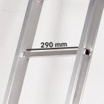 Escalera Industrial Ferral TREK X1 9 Peldaños | Aluminio - Imagen 3