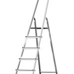 Escalera Ferral CLASSIK 5 Peldaños | Aluminio para Bricolaje