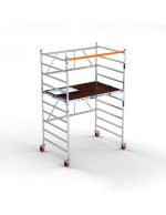 Andamio Plegable Aluminio 135x190 4,00 m Altura de trabajo Plataforma